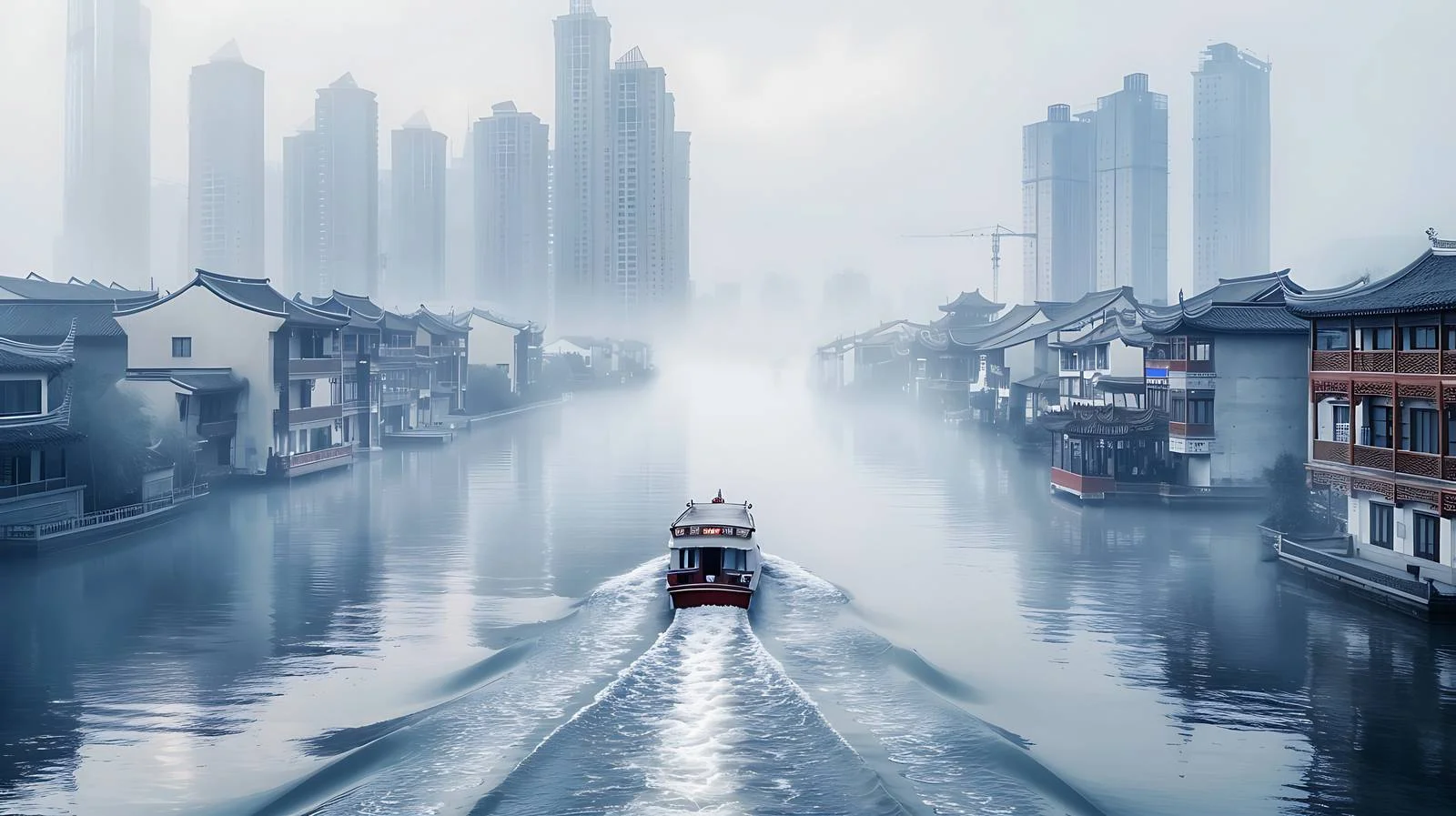 Majestic Qijiang Count High-Speed Waterway Beauty — free download from Dotvec