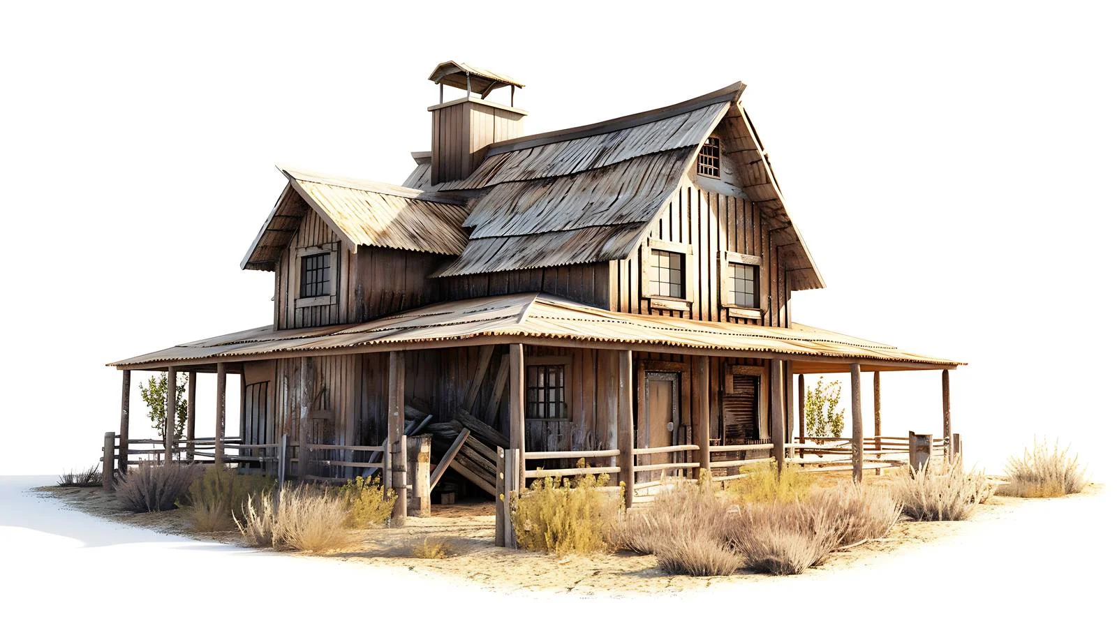 Ranch Isolated Background Photo — free download from Dotvec