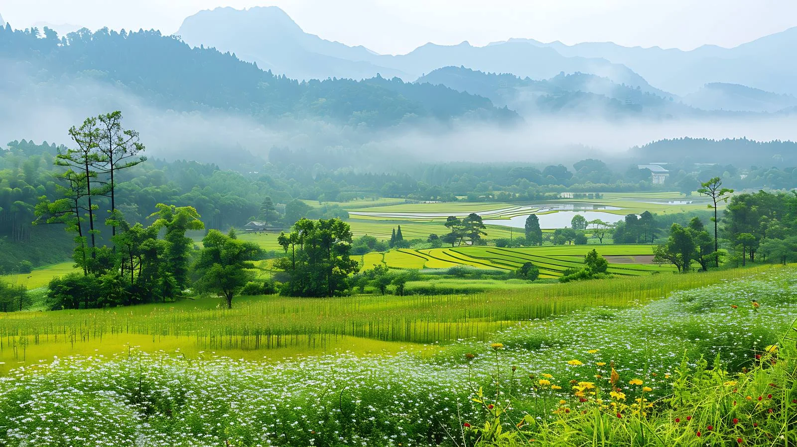 Tranquil South Anhui Landscape — free download from Dotvec