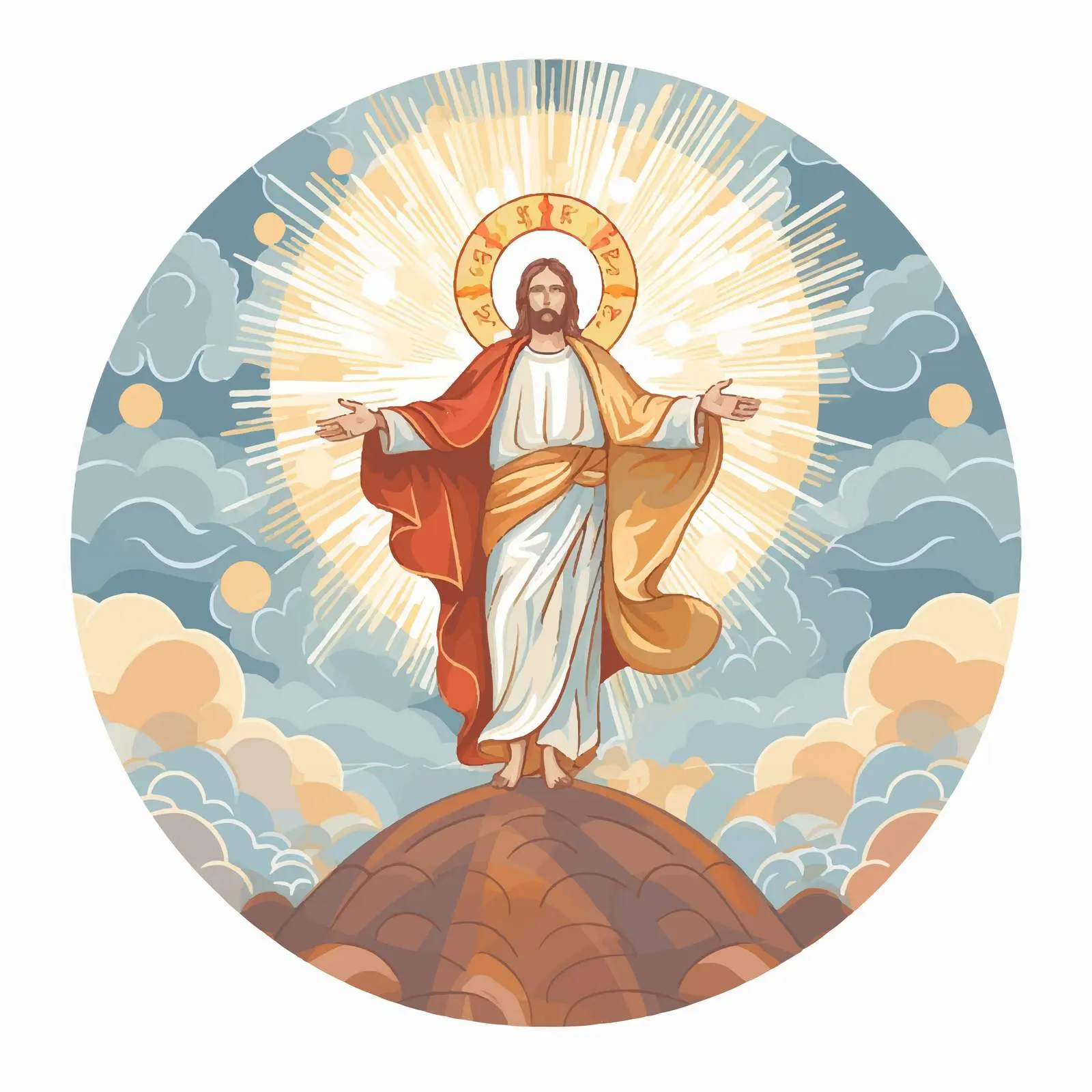 Sixth Appearance from Resurrection to Ascension — free download from Dotvec