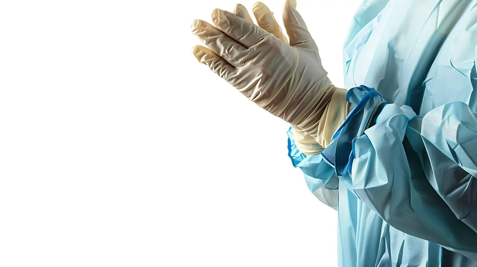 Surgeon Wearing Surgical Gloves Close-Up – free surgery image from Dotvec