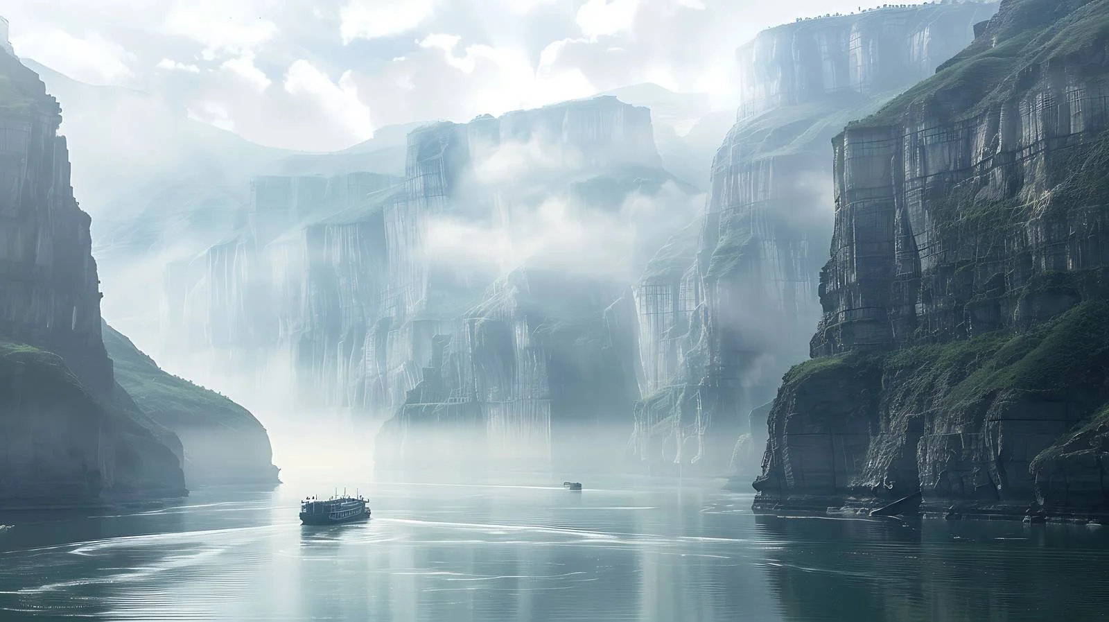 Majestic Three Gorges of Yangtze River — free download from Dotvec