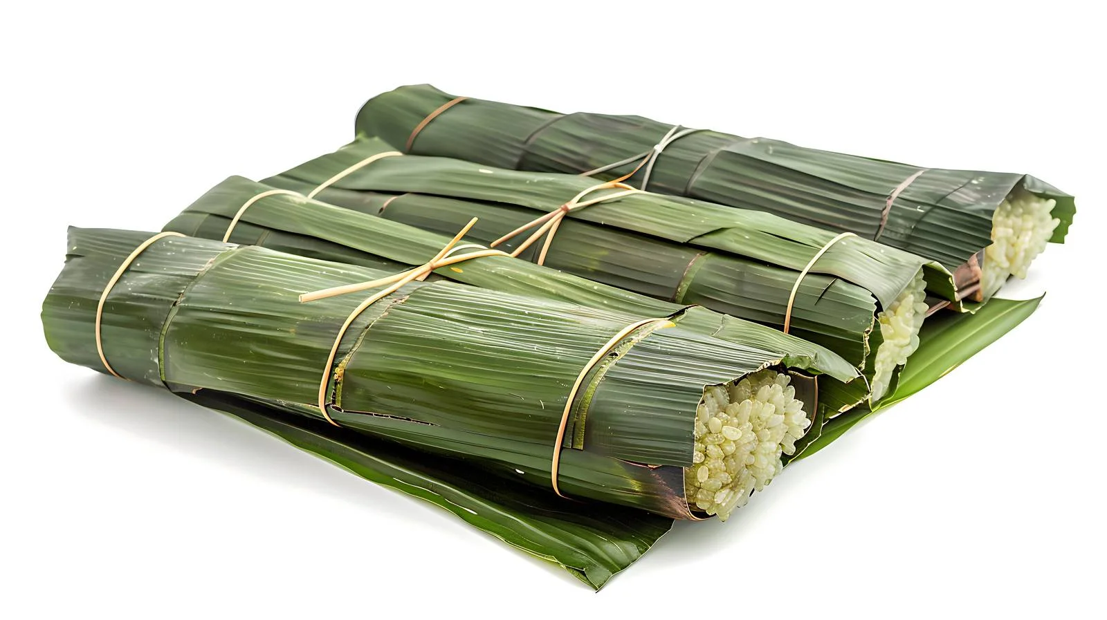 Traditional Rice in Bamboo Wrap — free download from Dotvec