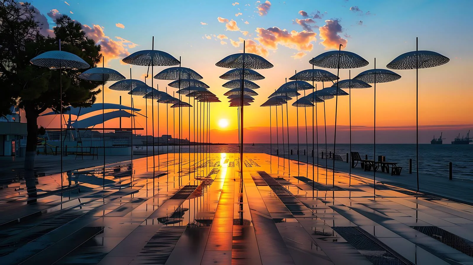 Art Installation at New Waterfront — free download from Dotvec