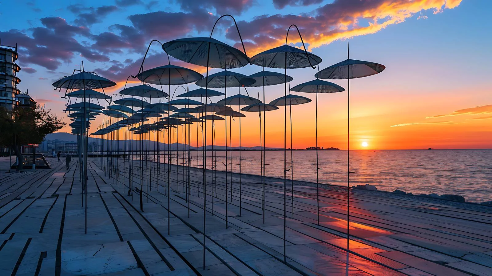 Art Installation by Waterfront — free download from Dotvec