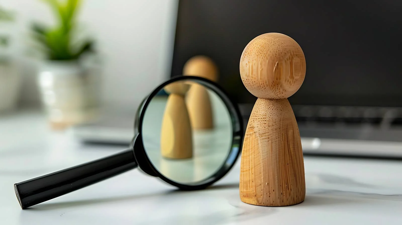 Corporate Employee Wooden Doll Representation — free download from Dotvec