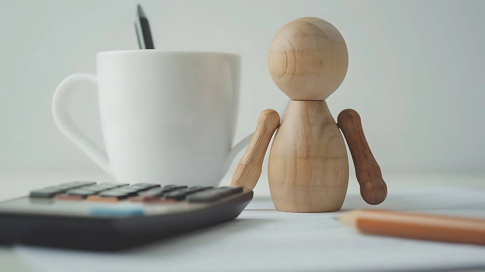 Wooden Doll Employee Representation — free download from Dotvec