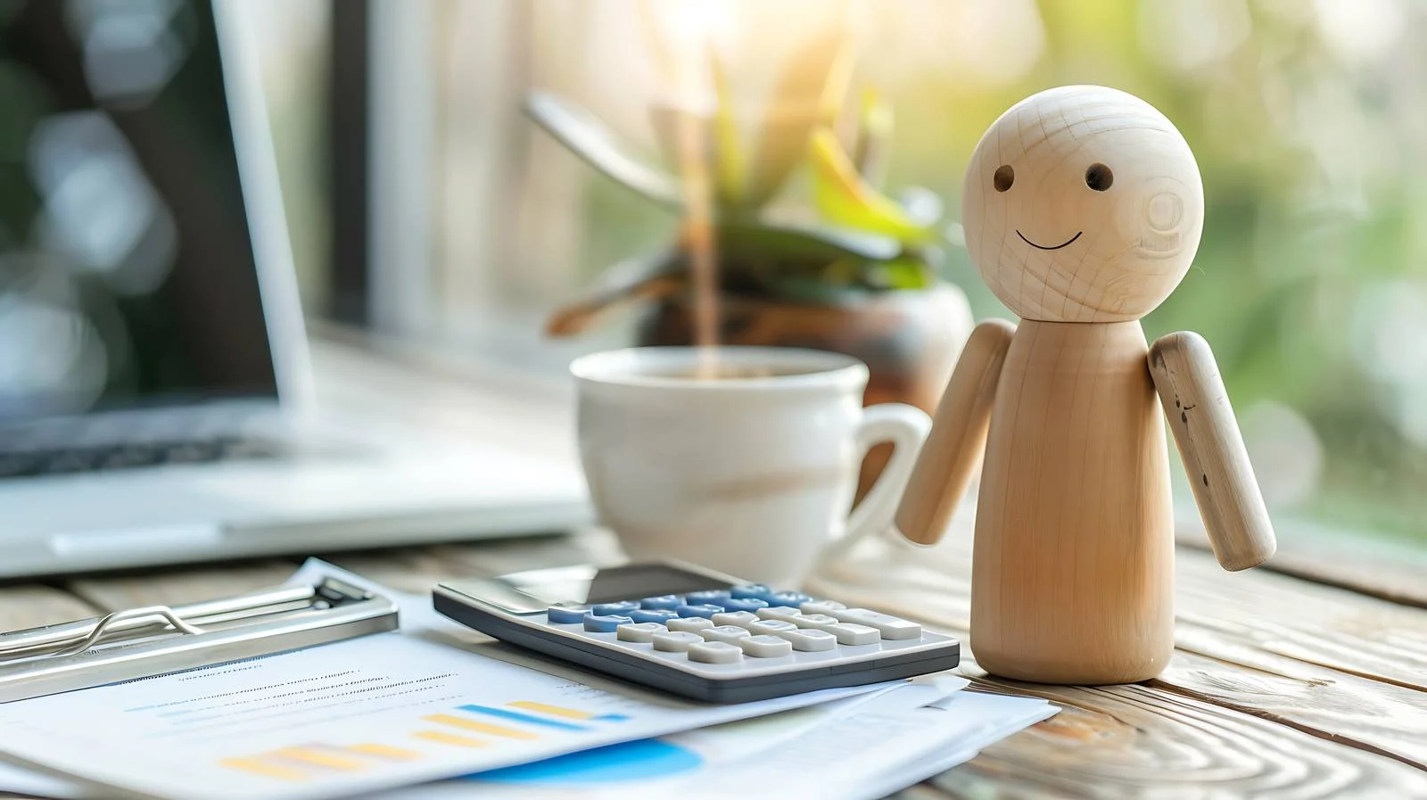 Corporate Employee Concept Wooden Doll Image — free download from Dotvec