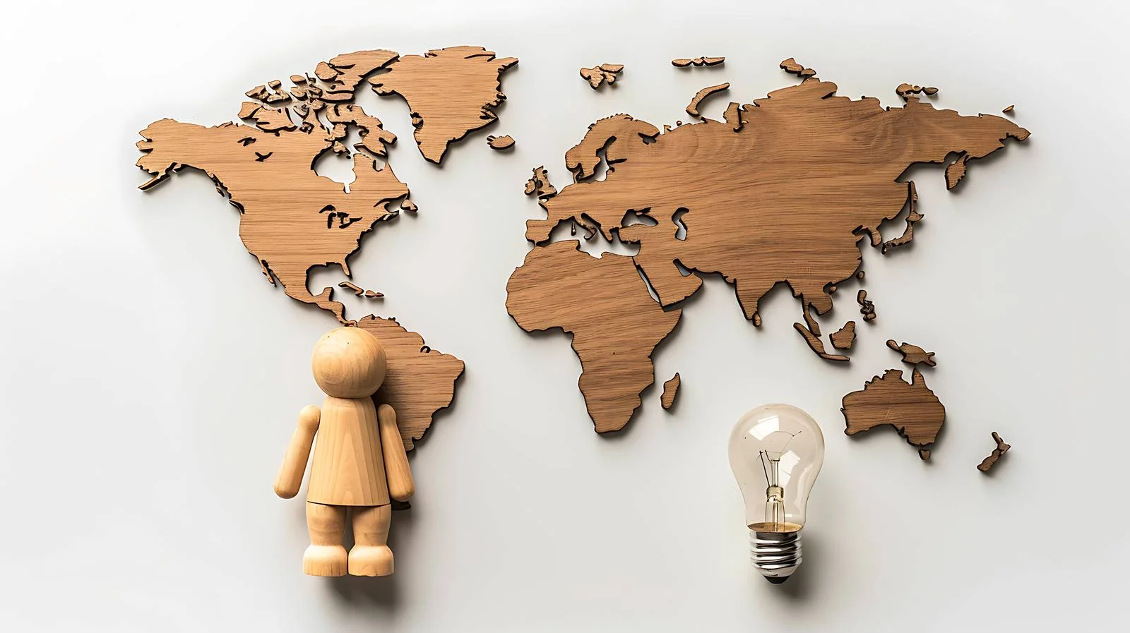 Corporate Employee Wooden Doll Representation — free download from Dotvec