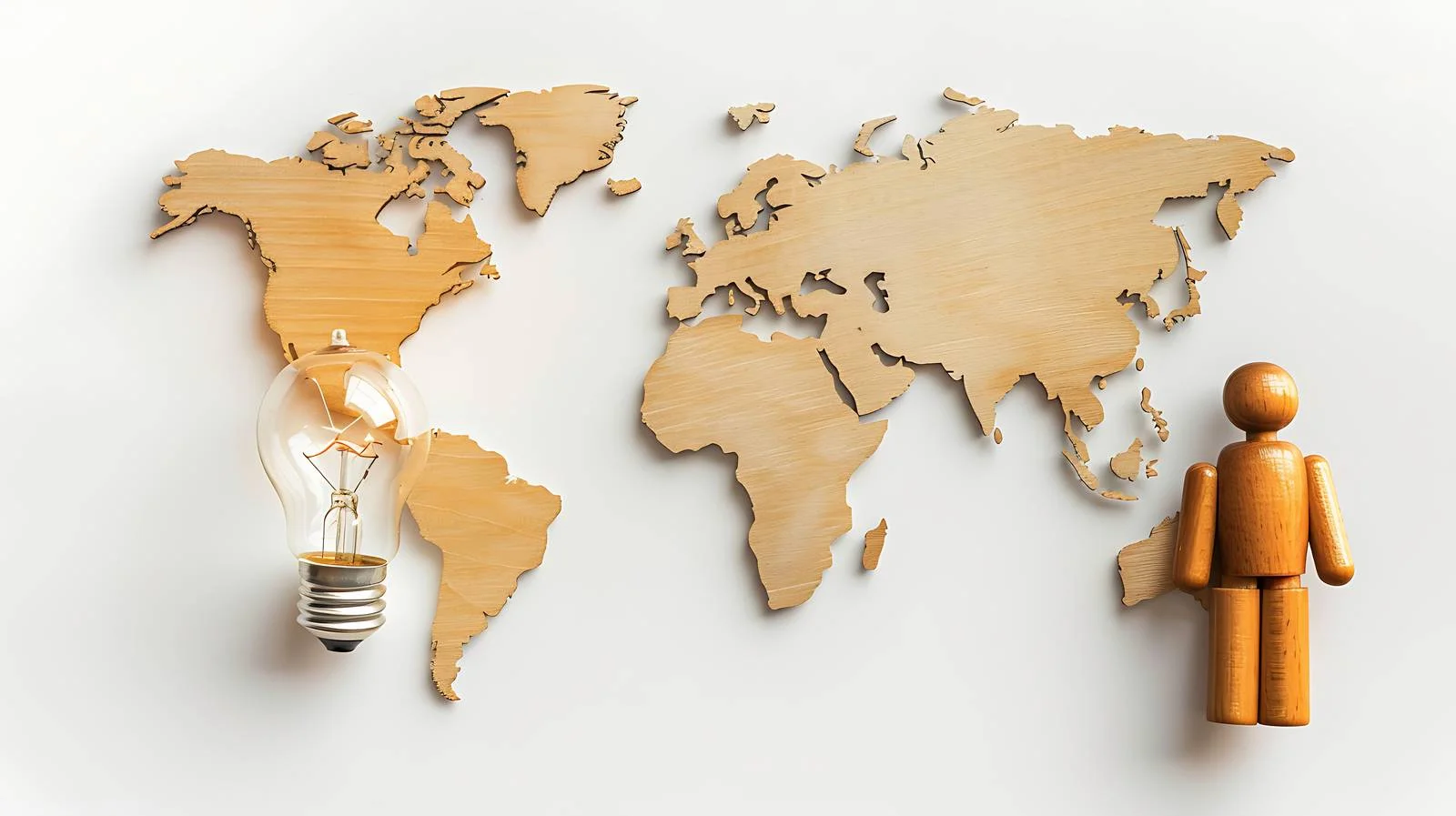 Wooden Doll Employee Representation — free download from Dotvec