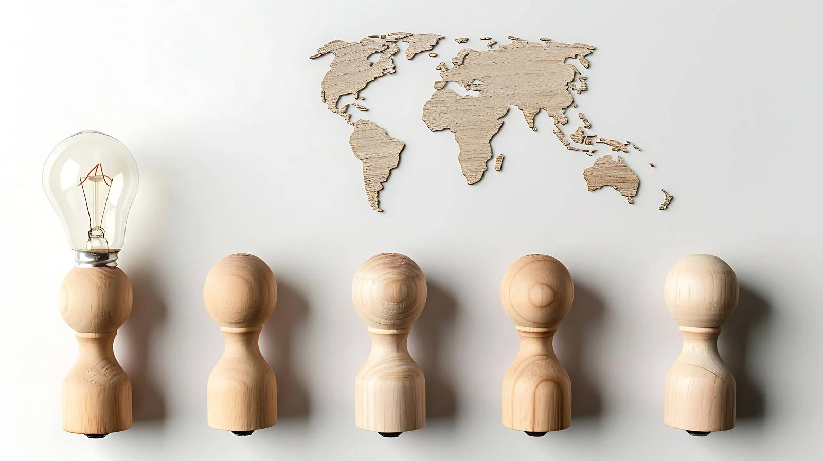 Wooden Doll Employee Representation — free download from Dotvec