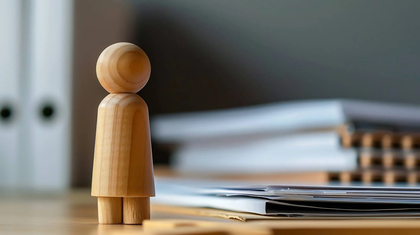 Employee Representation in Wooden Doll Form — free download from Dotvec