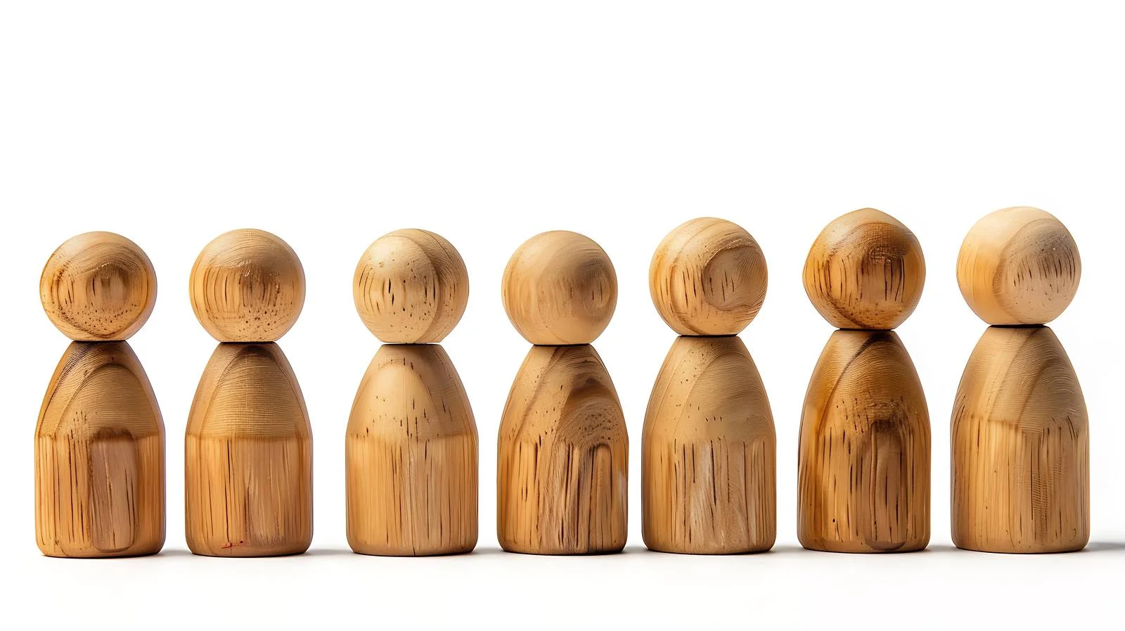 Wooden Doll Representing Company Employee — free download from Dotvec