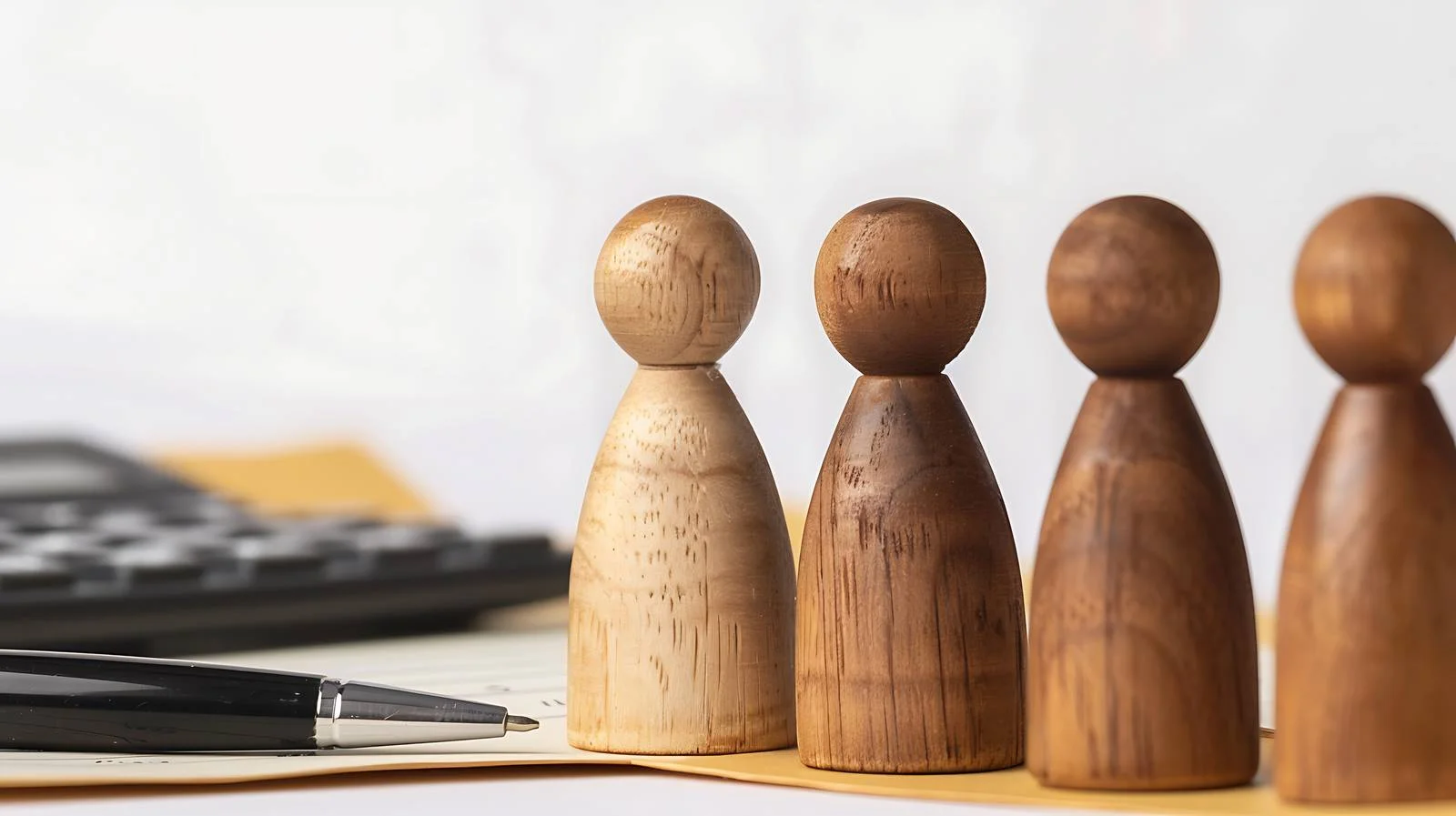 Employee Dedication Symbol: Wooden Doll — free download from Dotvec
