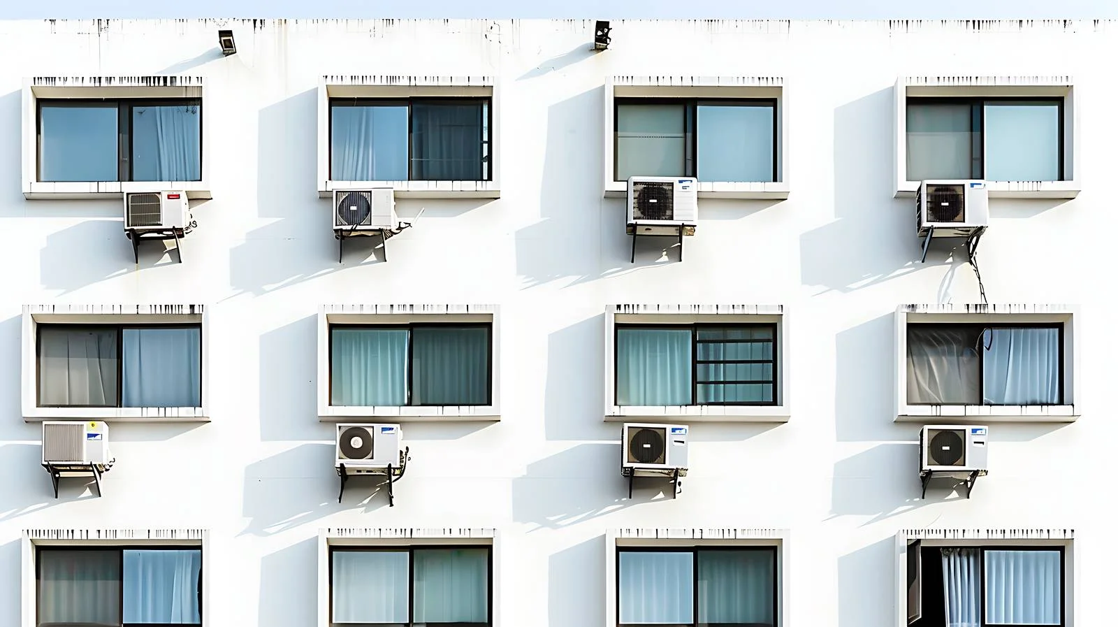 Multiple Air Conditioners Installation Image — free download from Dotvec