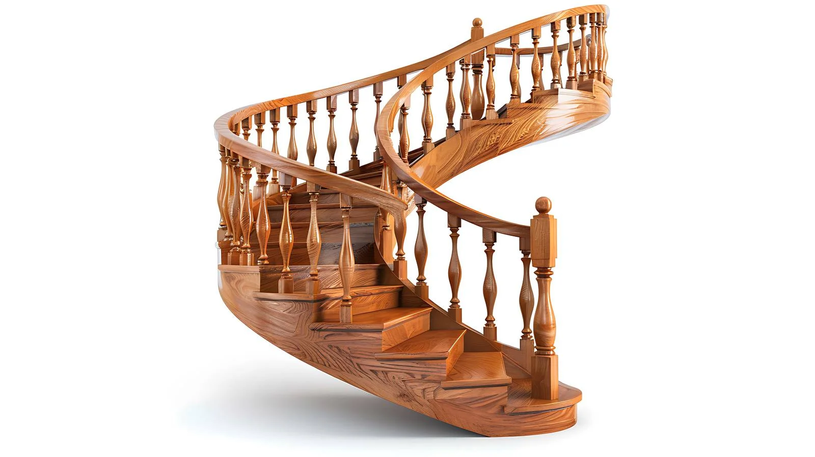 Spiral Staircase in Urban Building — free download from Dotvec