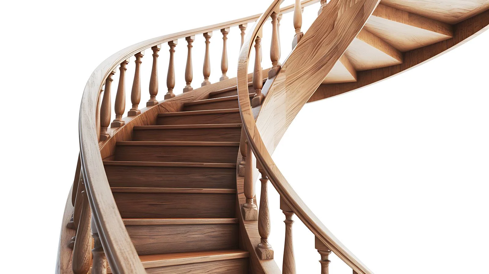 Modern Spiral Staircase in Building Interior — free download from Dotvec