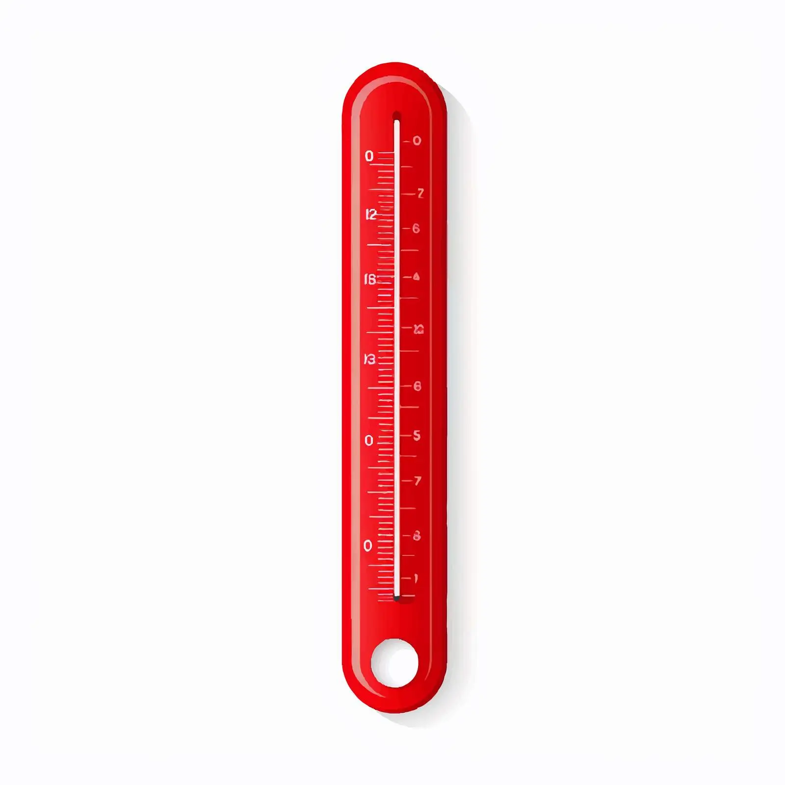 Thermometer Vector Illustration on White Background — free download from Dotvec