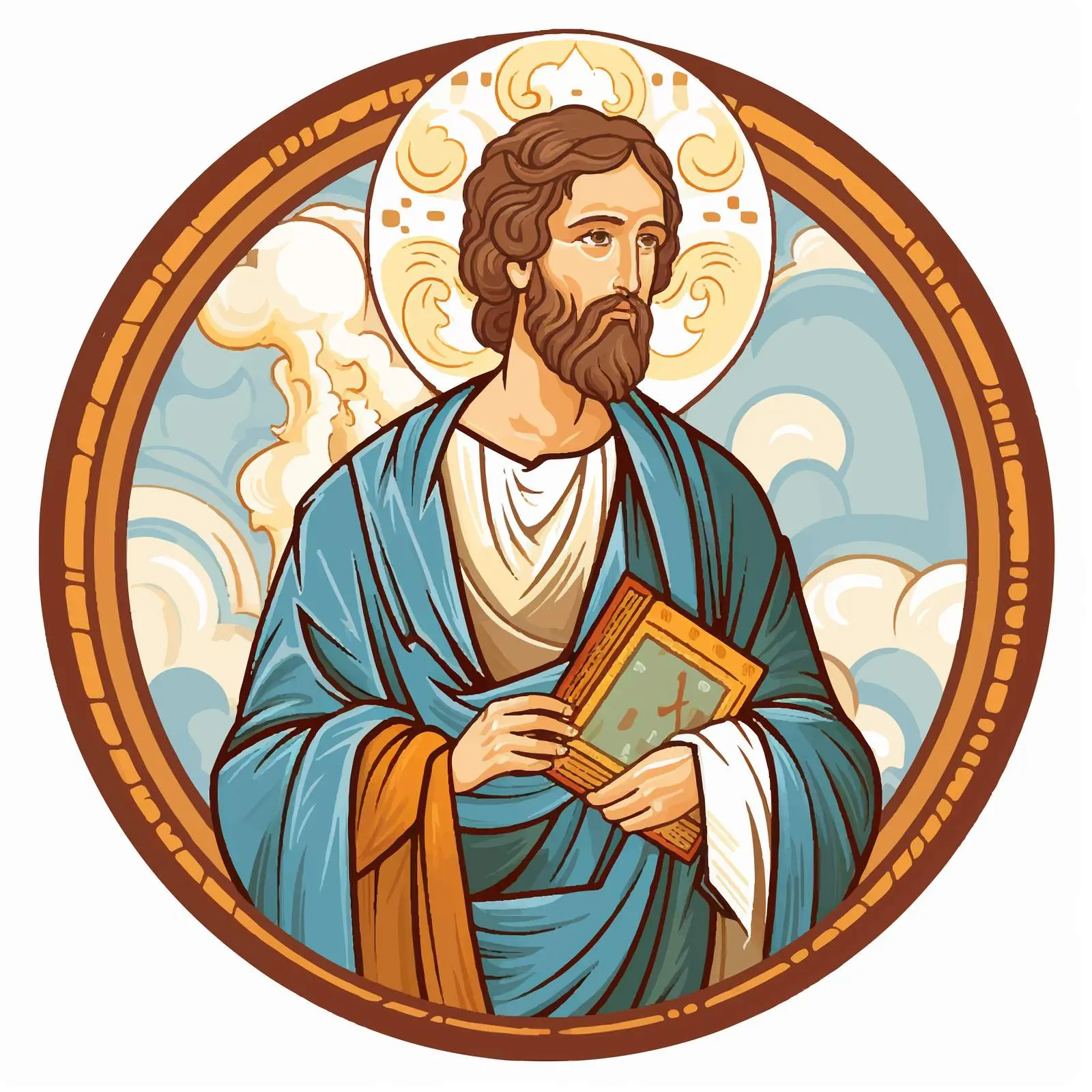 Thomas the Apostle Illustration Vector – free knowledge image from Dotvec