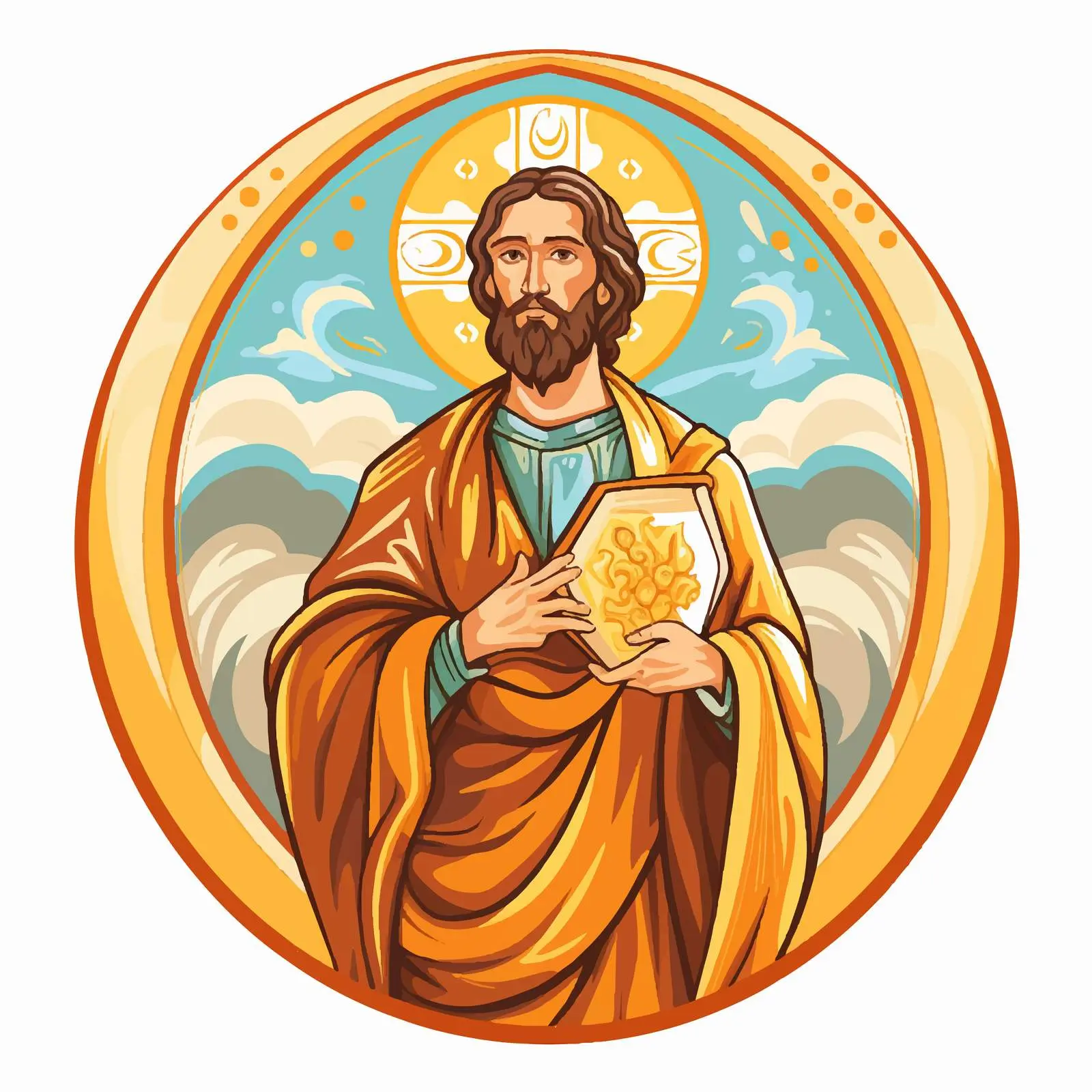 Illustration of Thomas the Apostle's Assurance — free download from Dotvec