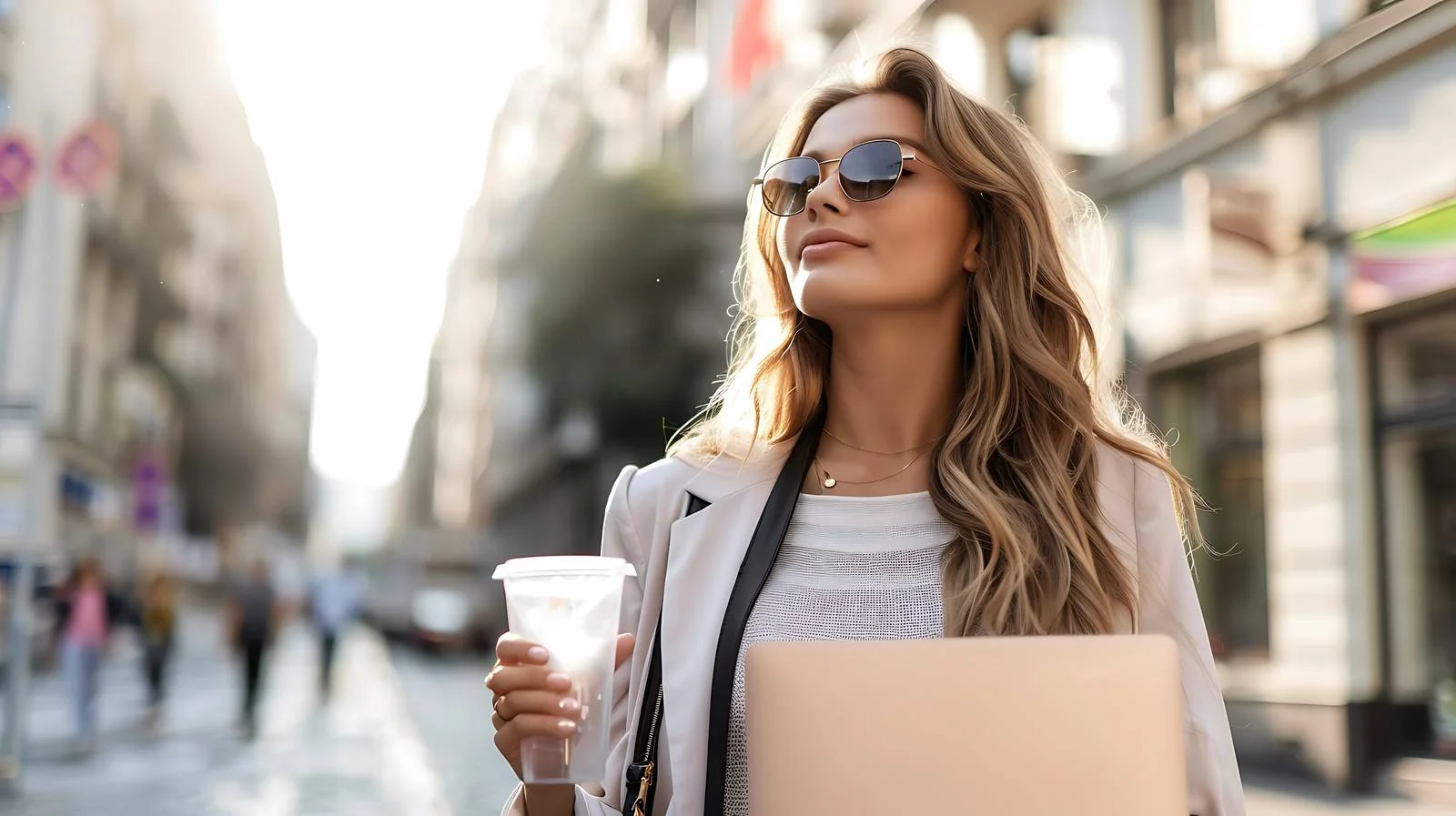 Professional Woman with Laptop — free download from Dotvec