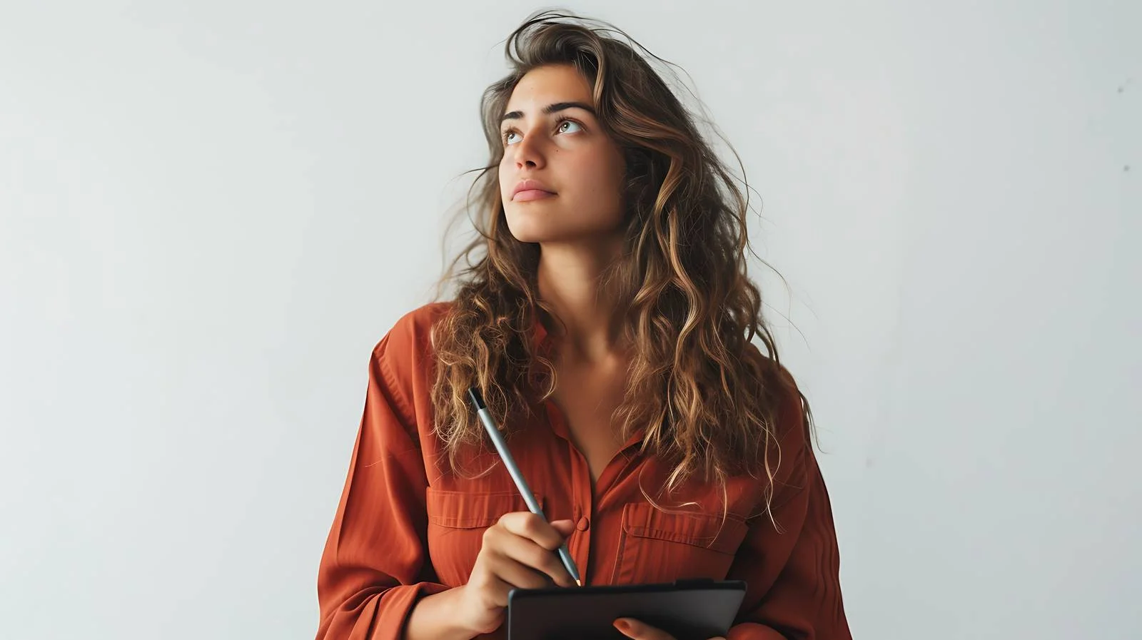 Digital Writing Tools for Contemplative Woman — free download from Dotvec