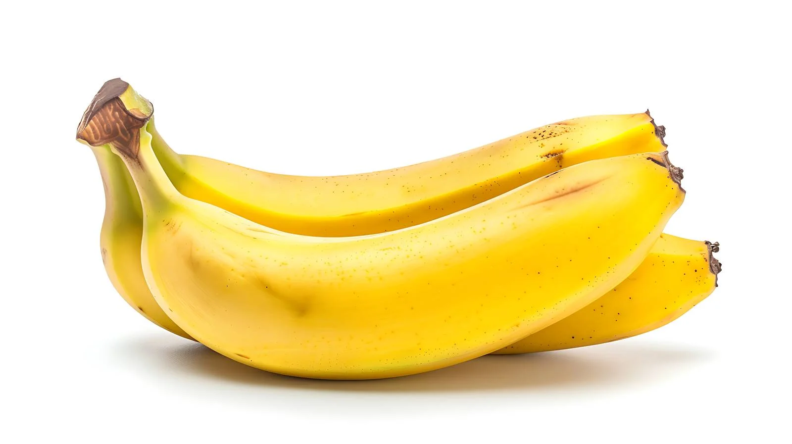 Three Bananas on White Background — free download from Dotvec