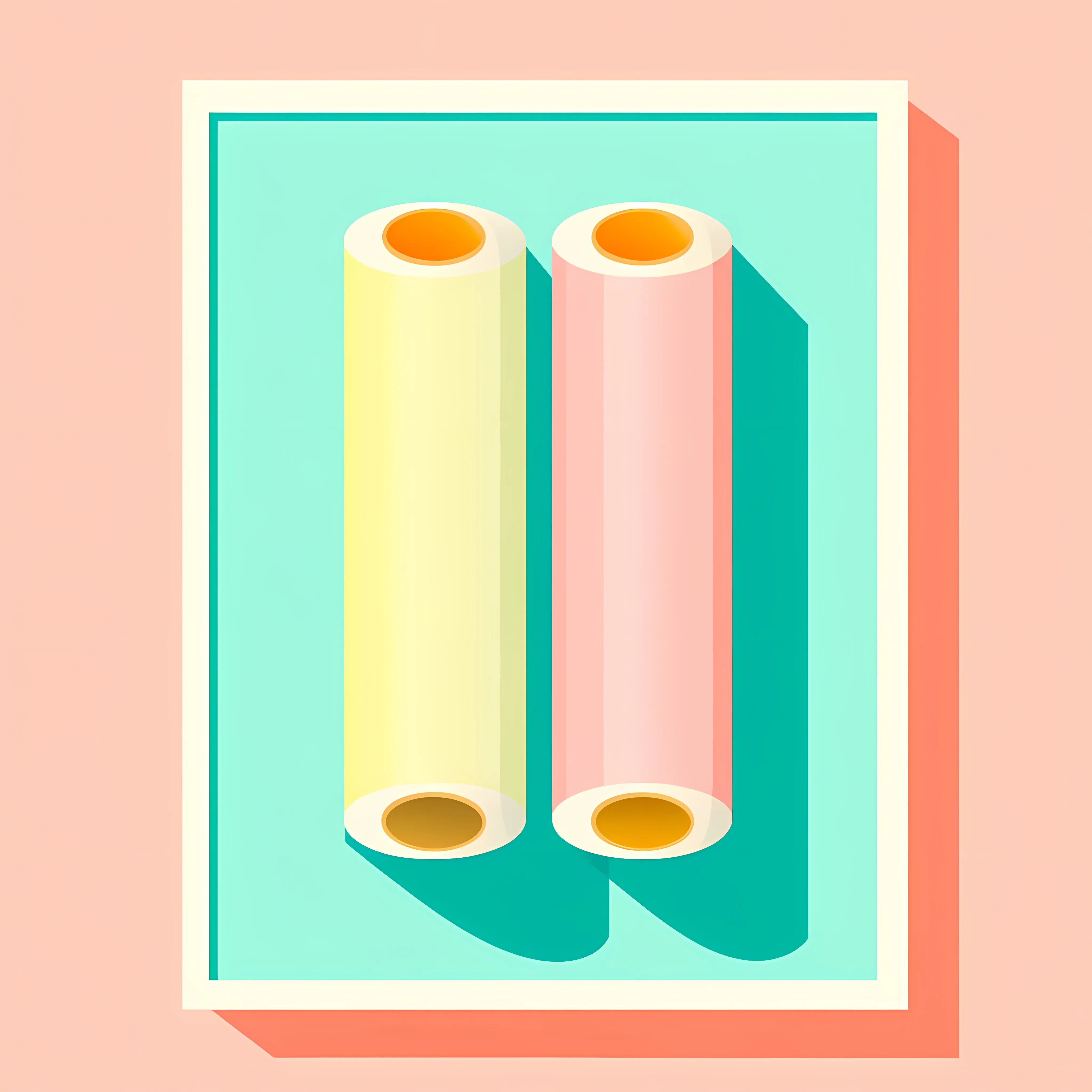 Three Rolls of Tissue Paper Flat Vector Illustration — free download from Dotvec
