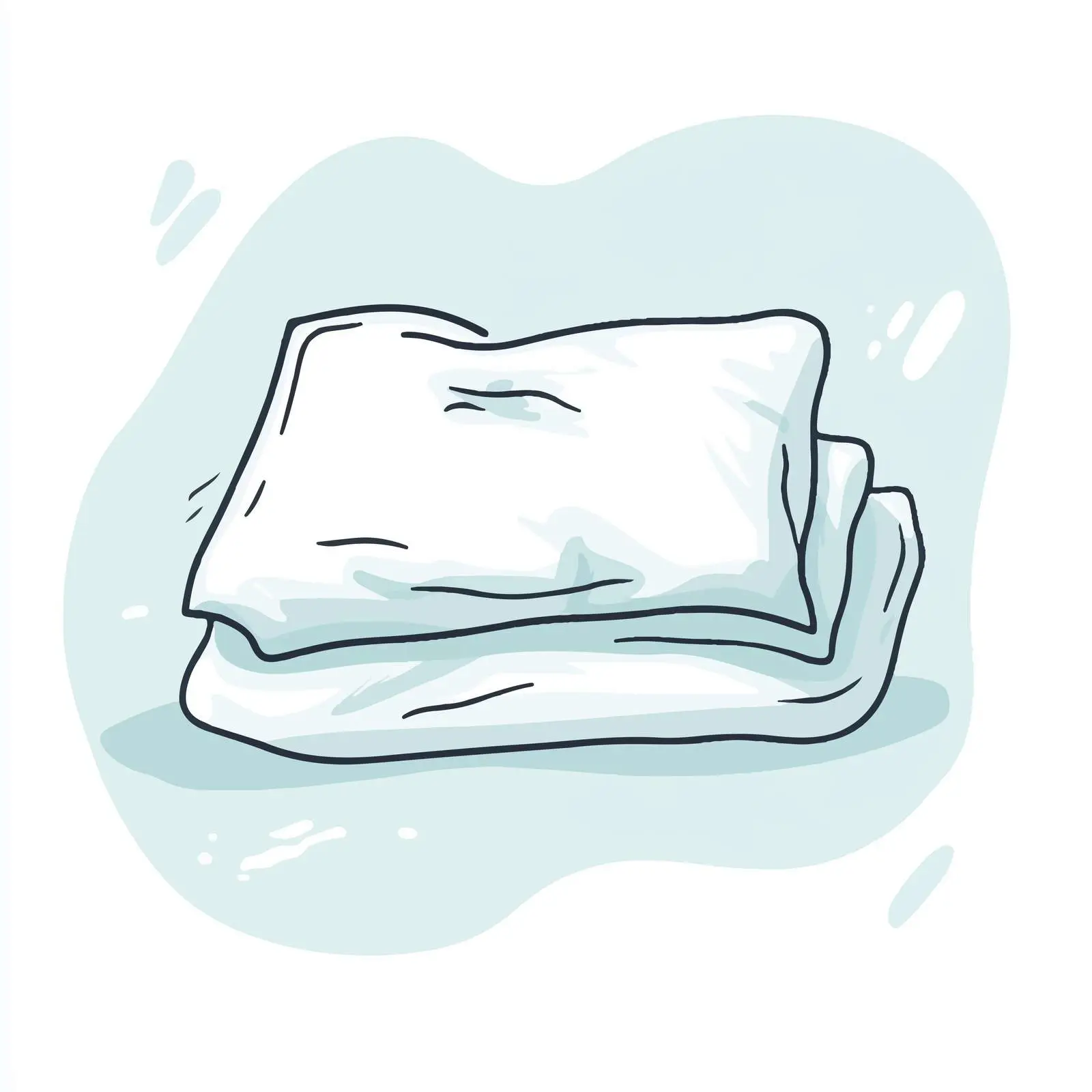 Hand-Drawn Cartoon Tissue Paper Vector Illustration — free download from Dotvec