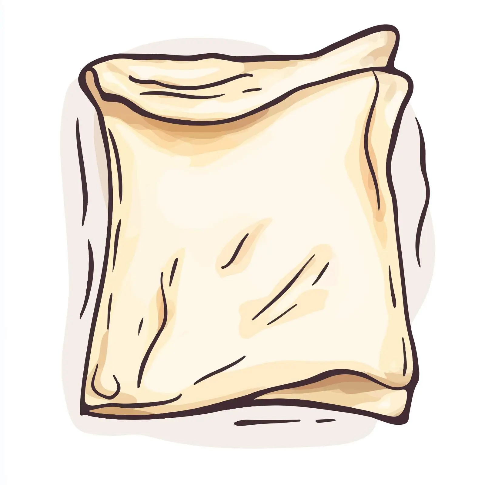 Hand-Drawn Cartoon Tissue Paper Vector Illustration — free download from Dotvec