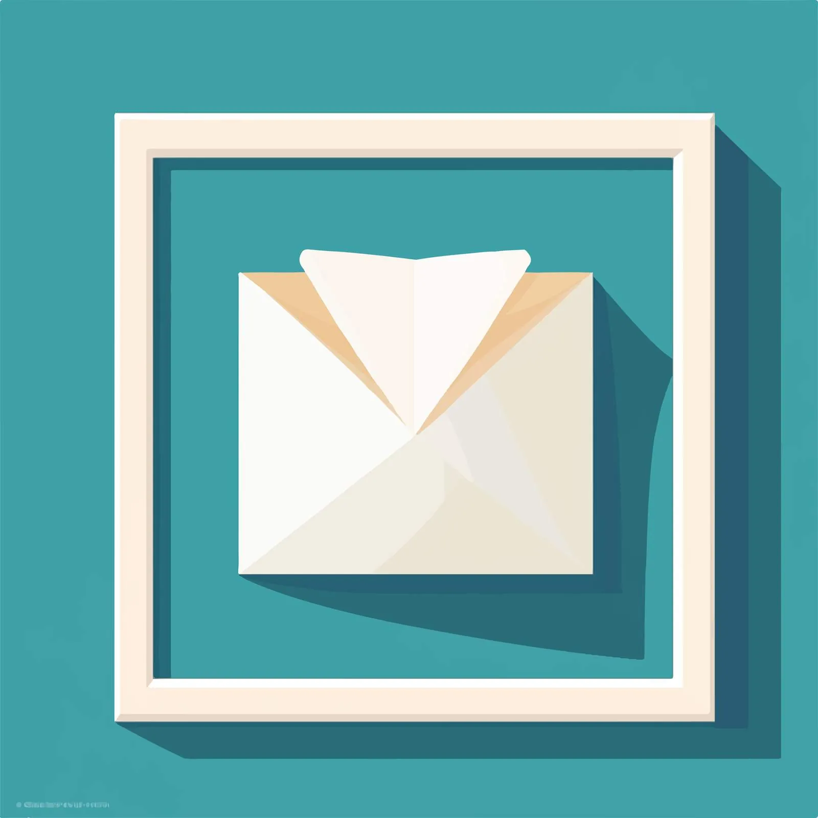 Flat Vector Illustration of Tissue Paper in Frame — free download from Dotvec