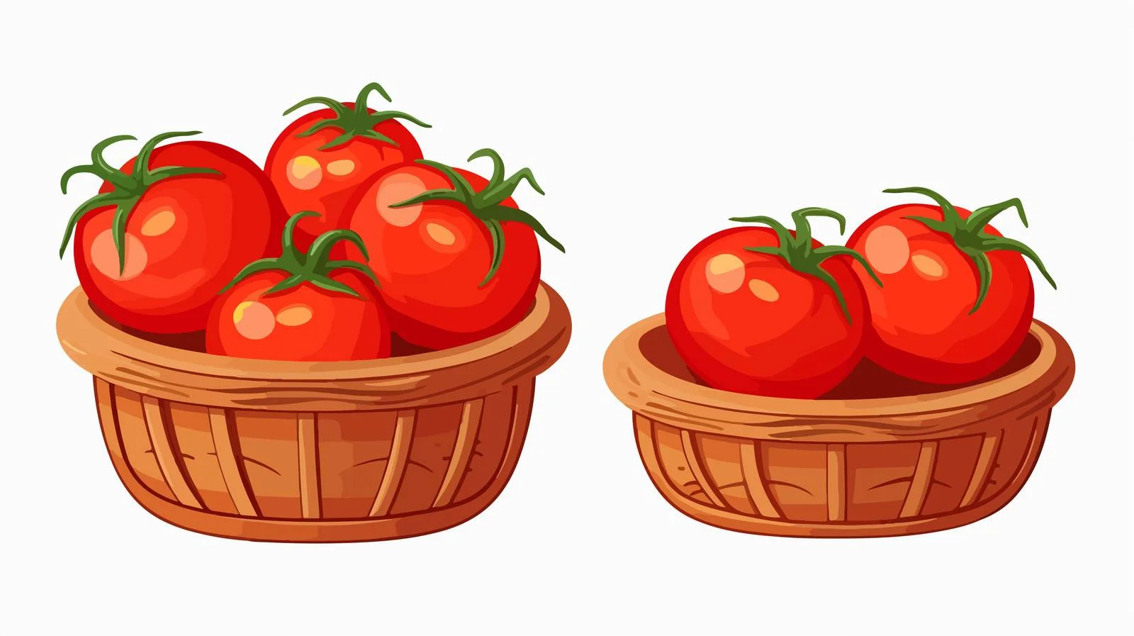 Tomato Basket Quality Image — free download from Dotvec