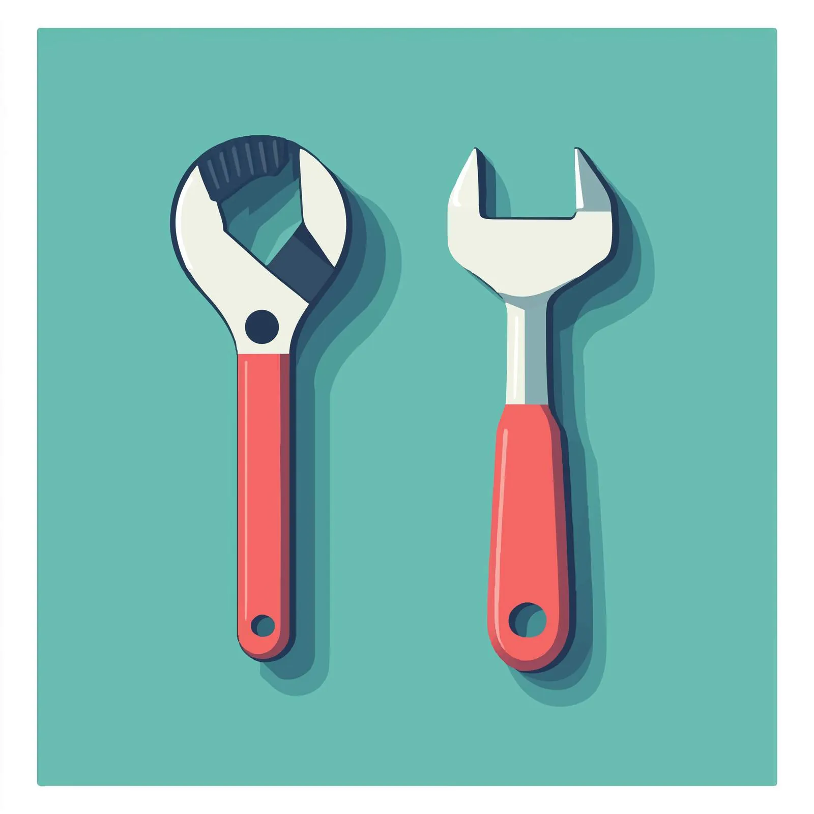 Wrench and Screwdriver Icon Vector Design – free screwdriver image from Dotvec