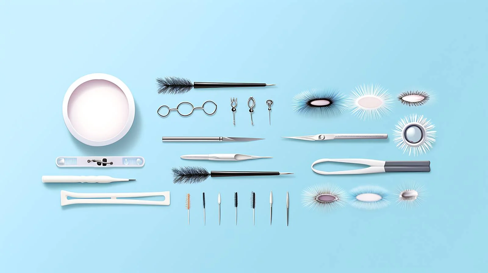 Eyelash Extension Tools — free download from Dotvec