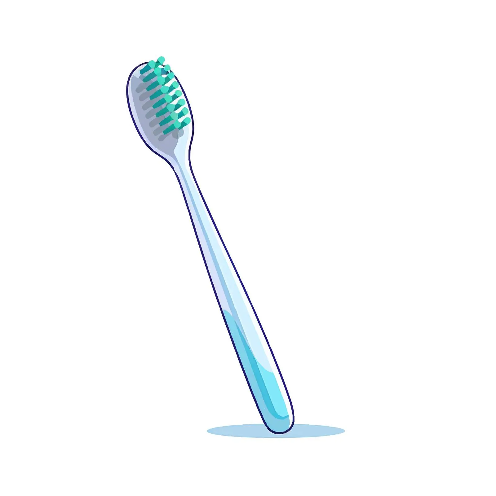 Toothbrush Vector Illustration on White Background — free download from Dotvec