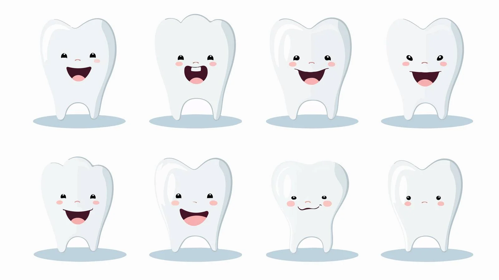 Cartoon Tooth Icon — free download from Dotvec