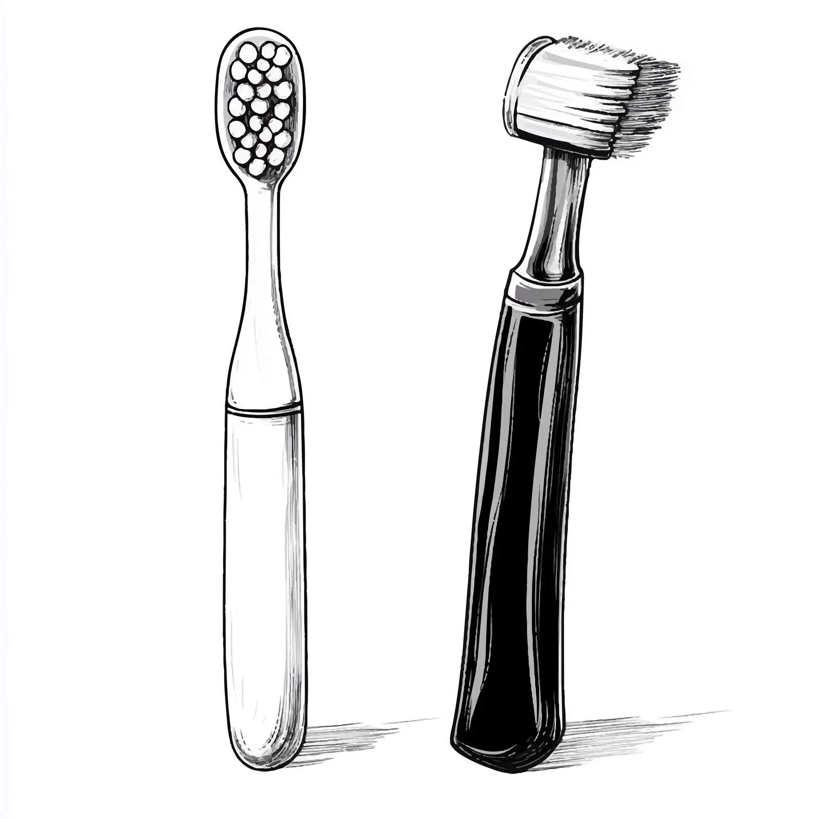Cartoon Toothbrush and Toothpaste Vector Illustration — free download from Dotvec