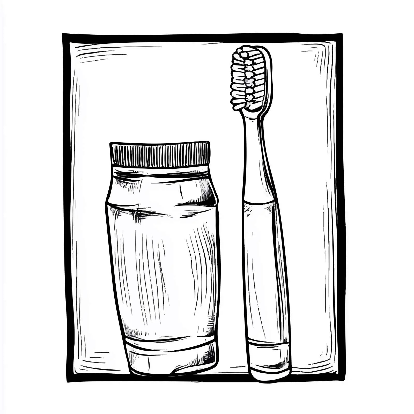 Cartoon Toothbrush and Toothpaste Vector Illustration — free download from Dotvec