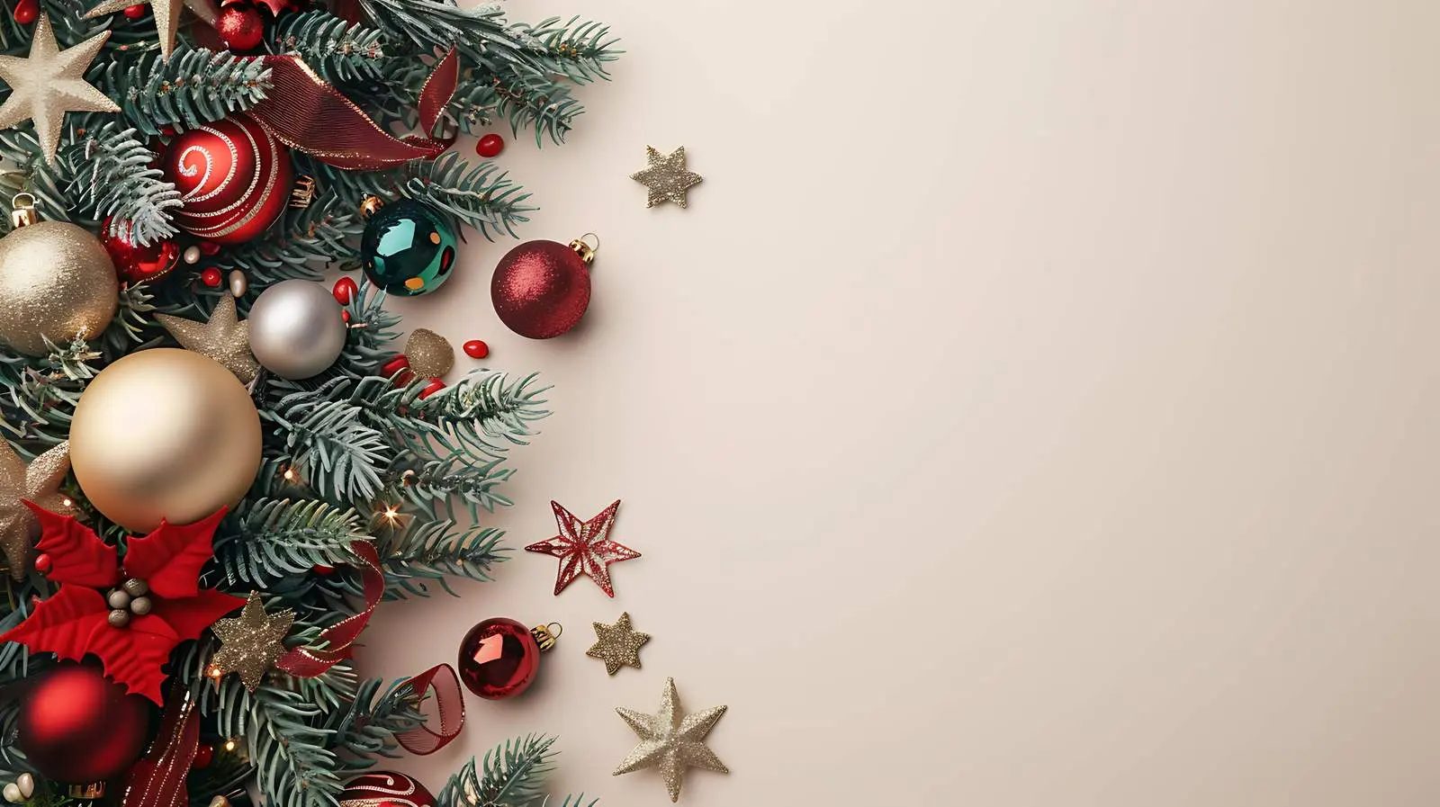 Colorful Baubles and Decorations Flat Lay — free download from Dotvec