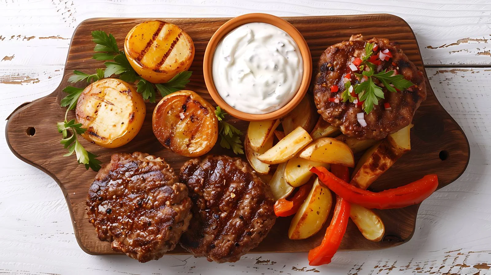 Gourmet Beef Patty Overview — free download from Dotvec