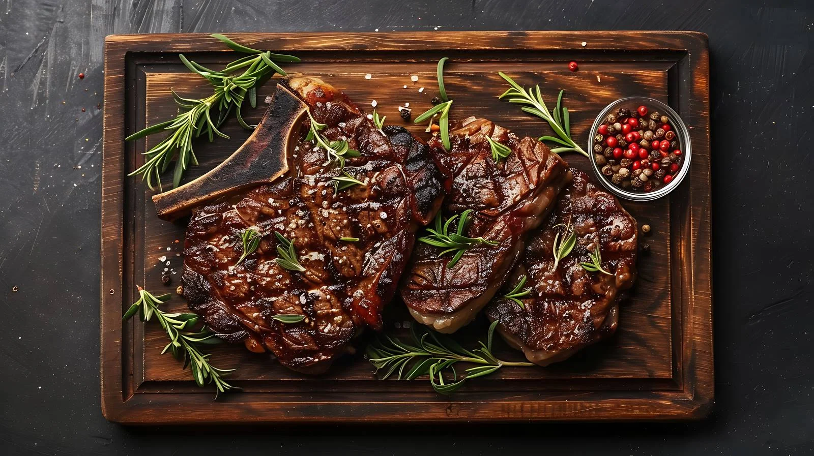 Grilled Rib Eye Black Angus Steak — free download from Dotvec