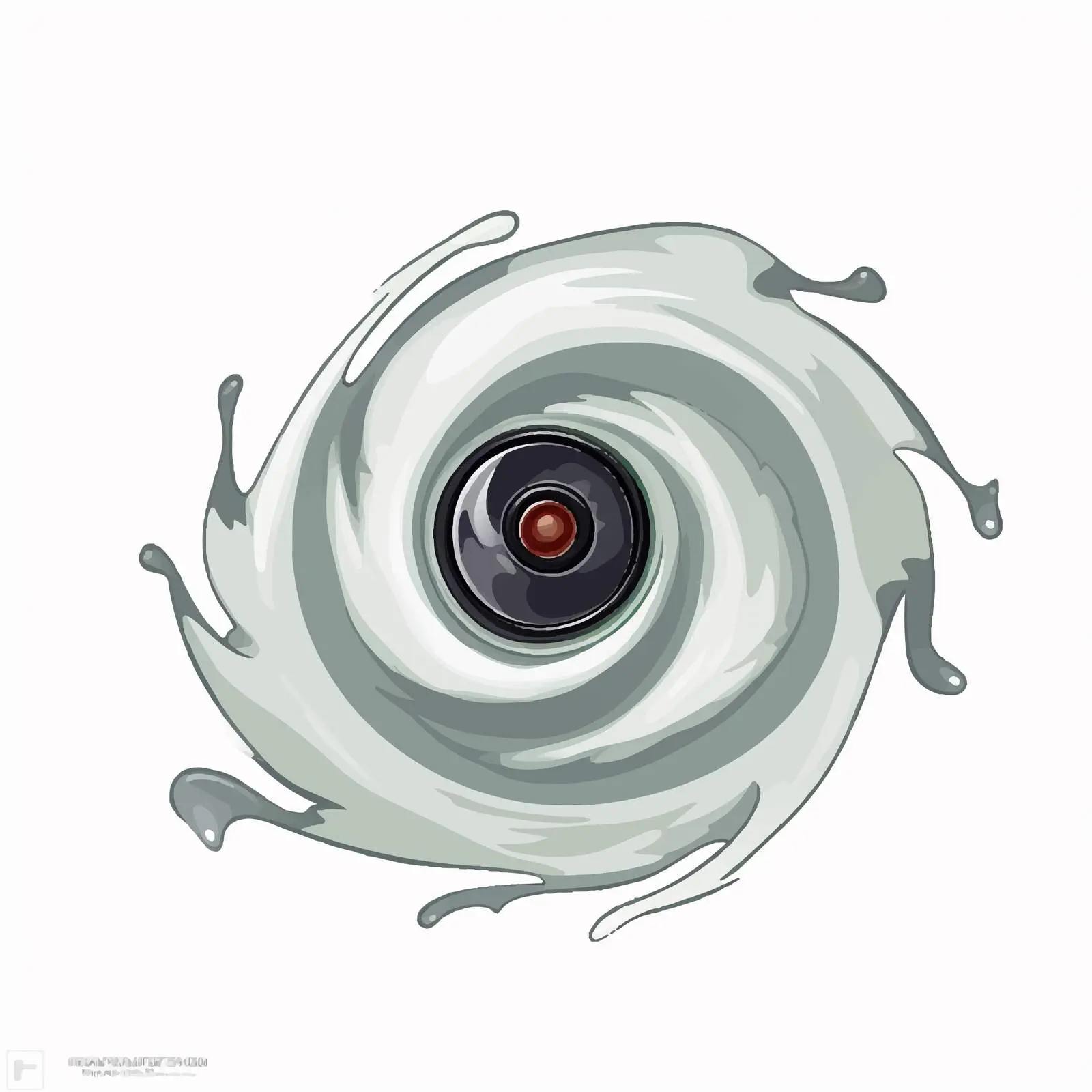 Tornado Warning Sign Vector Illustration — free download from Dotvec