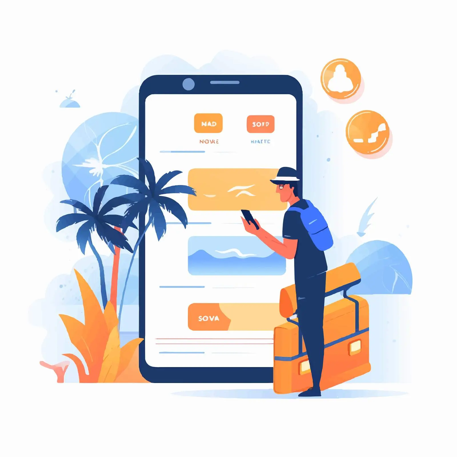 Online Hotel Booking with App and Reviews — free download from Dotvec