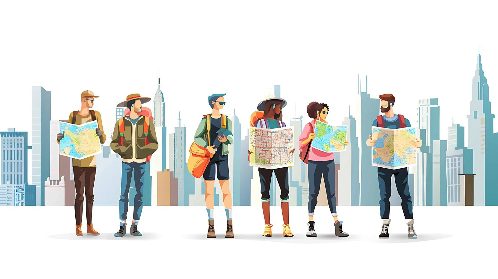 Tourist Map Navigation — free download from Dotvec