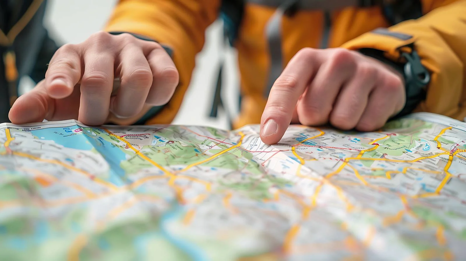 Tourist Map Exploration — free download from Dotvec