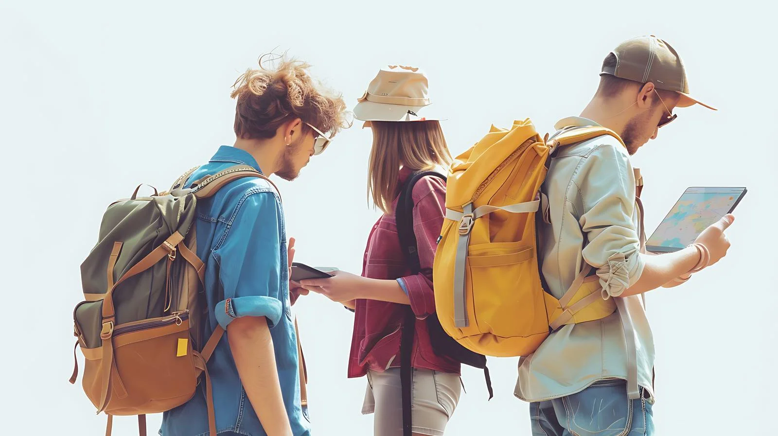 Tourist Tablet Map Search for Attractions — free download from Dotvec