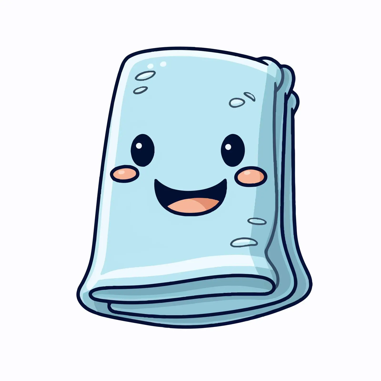 Colorful Cartoon Towel Vector Illustration — free download from Dotvec