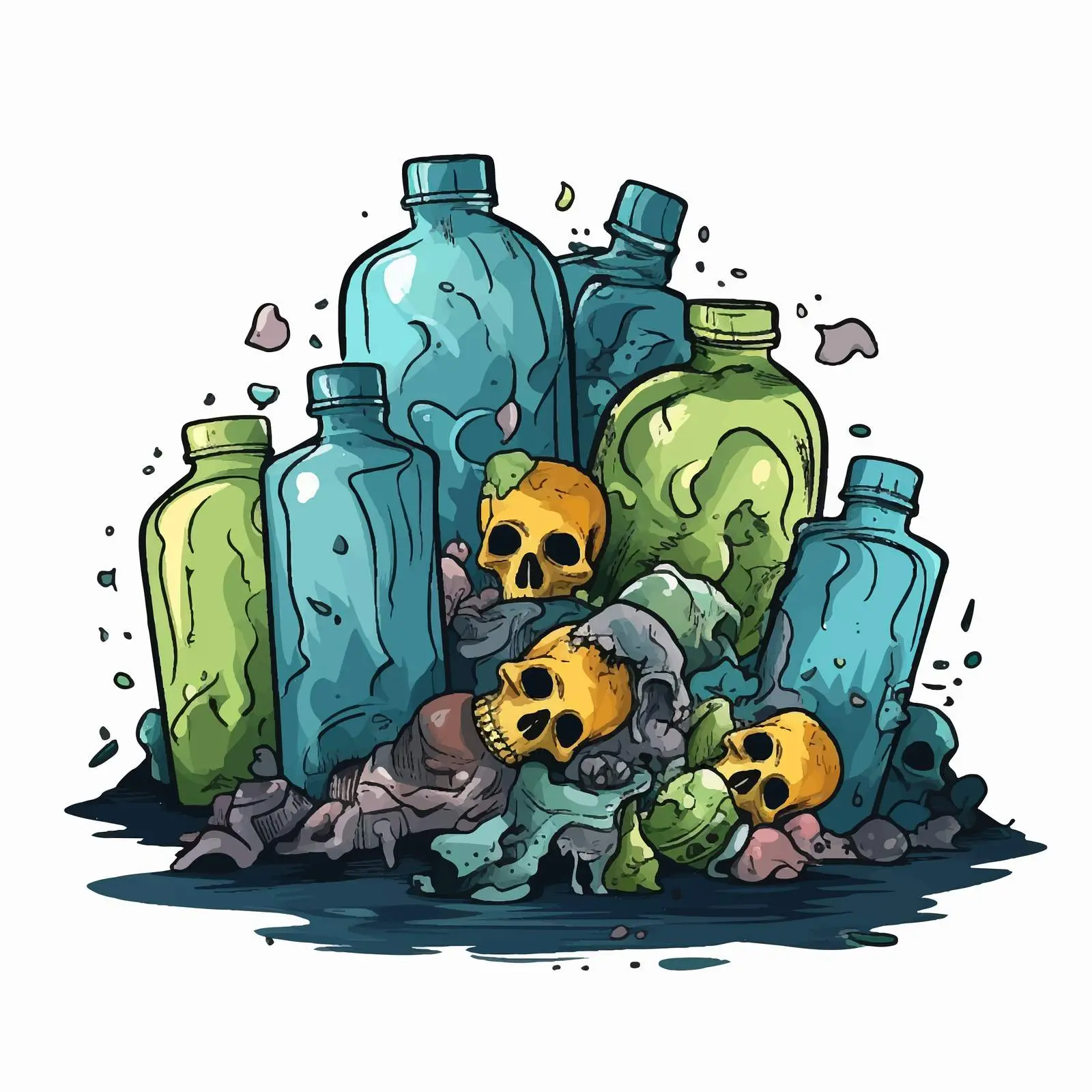 Toxic Plastics Waste Contamination in Ecology — free download from Dotvec