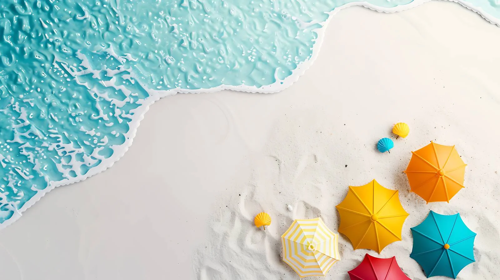 Beach Vacation Scene — free download from Dotvec