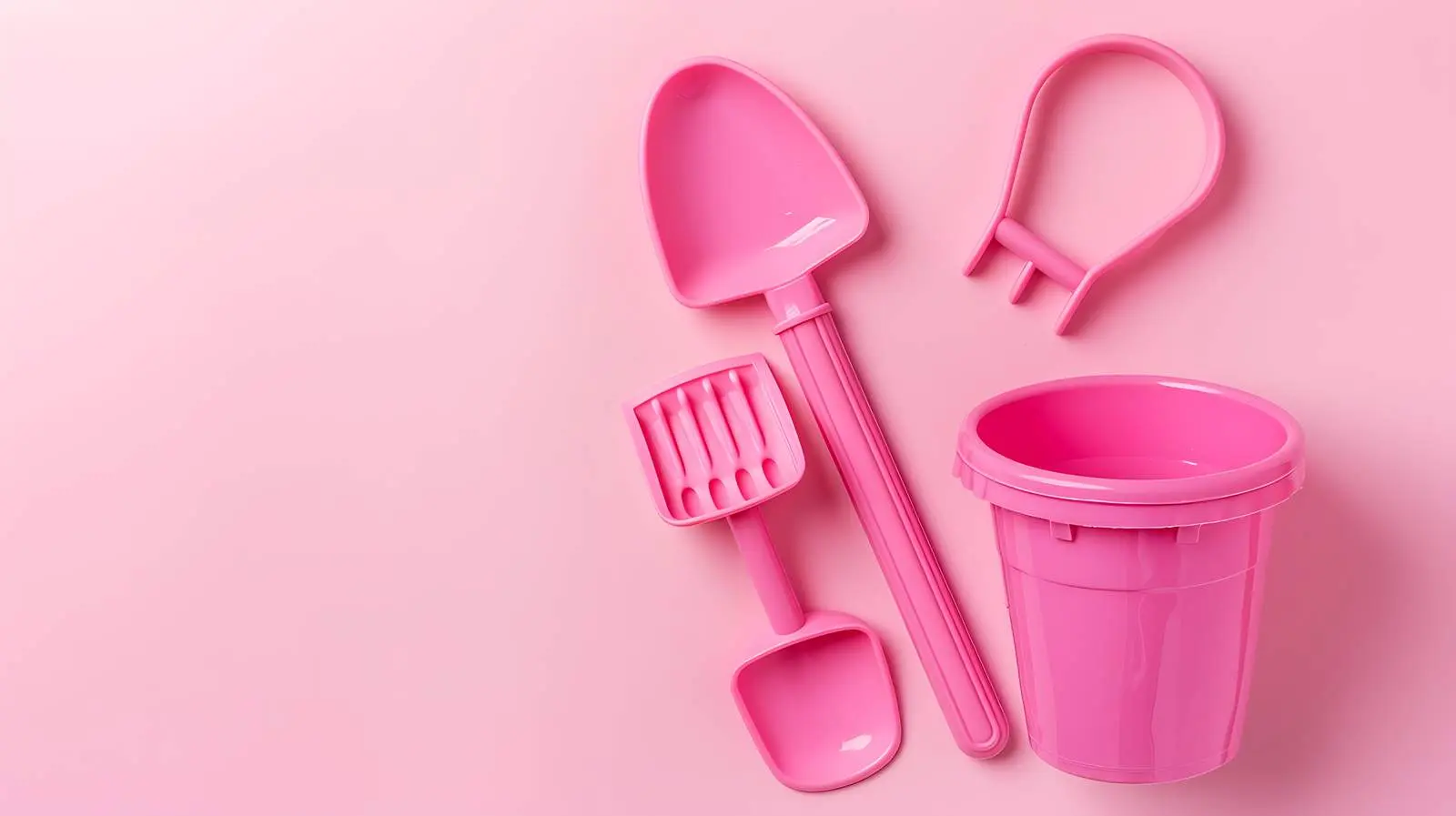 Silicone Bucket and Shovel Set for Kids — free download from Dotvec